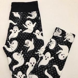 Halloween leggings ghost leggings OS & TC